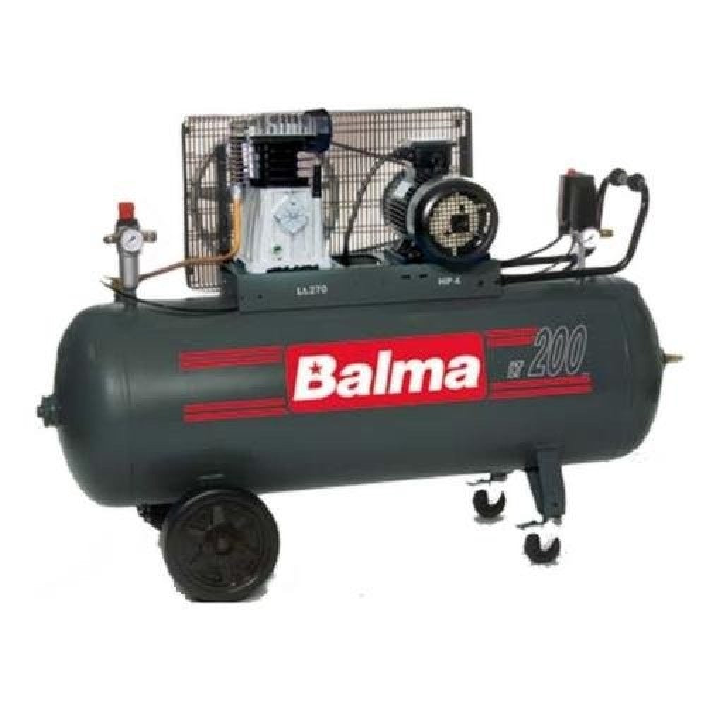 Compresor cu piston Balma NS19S-270-CT4, trifazic, 270 l, 10 bari Compresor cu piston Balma NS19S-270-CT4, trifazic, 270 l, 10 bari